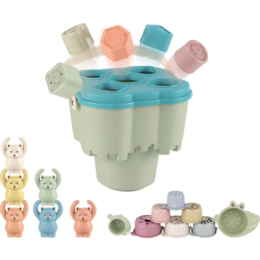 Spielmaus Baby Steck- und Stapelbox 20-teilig - Bild 1