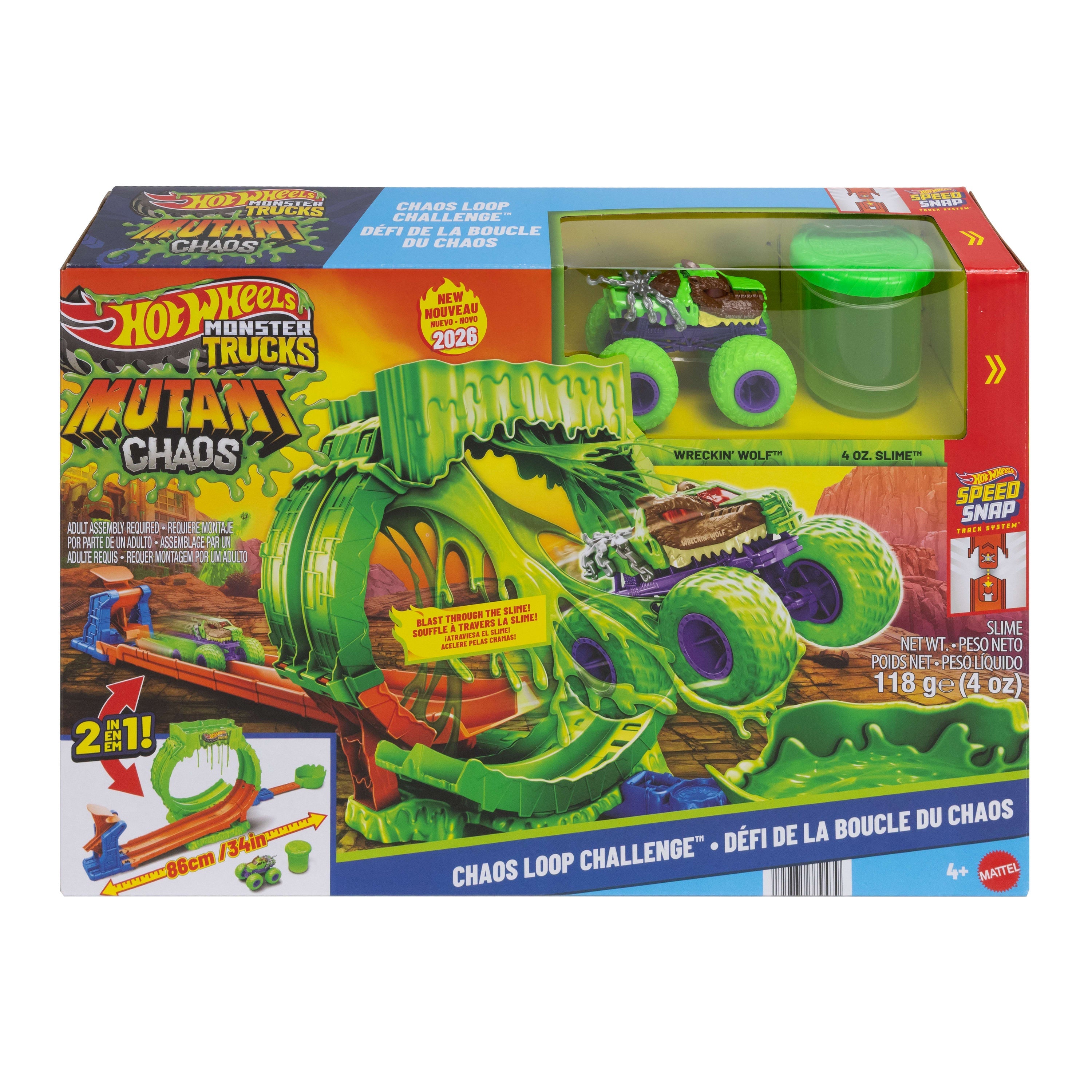 Hot Wheels Monster Trucks Mutant Chaos Looping-Challenge - Bild 1