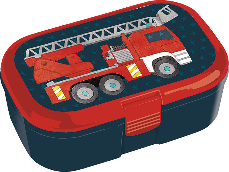 Lunchbox Feuerwehr mit Obstfach - Bild 1