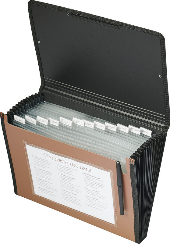 Fächermappe superstrong Bronze - Bild 2