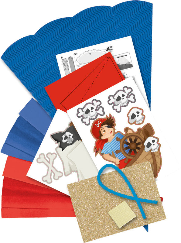 Folia Schultüten-Bastelset Pirat - Bild 2