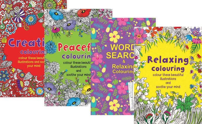Malbuch Relaxing Colouring - Bild 1