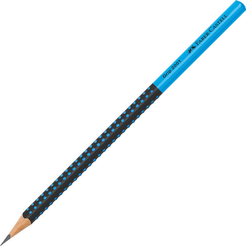 FABER CASTELL Bleistift Grip 2001 Two schwarz/blau - Bild 1