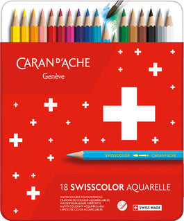 CARAN D'ACHE Fancolor Farbstifte 18er