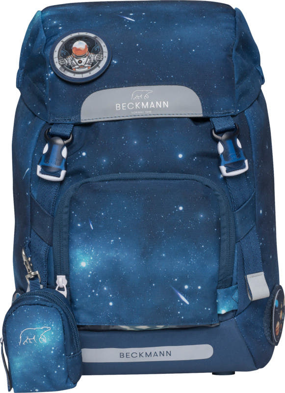 Beckmann Schulrucksack Classic mit Wendetasche Space Mission 6-teilig - Bild 3