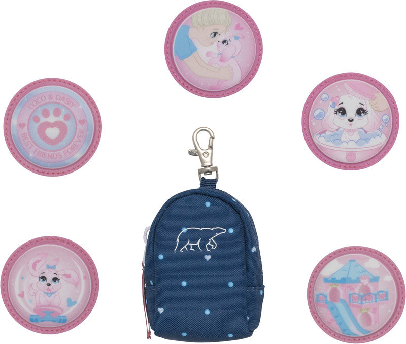 Beckmann Mini Rucksack mit Buttons Pet Friends Blue - Bild 1