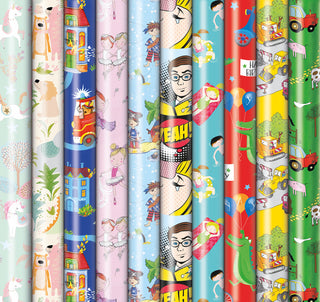 Zoewie Geschenkpapier Rolle 70cm x 2m