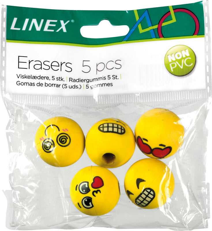 Linex Aufsteckradierer Emoji - Bild 1