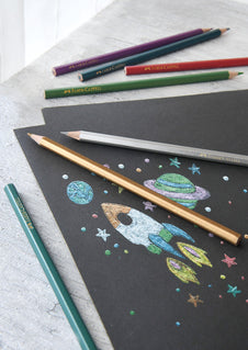 FABER CASTELL Classic Farbstifte metallic 12er
