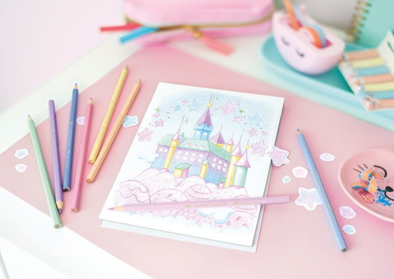 FABER CASTELL Farbstifte pastell 10 Stück - Bild 2