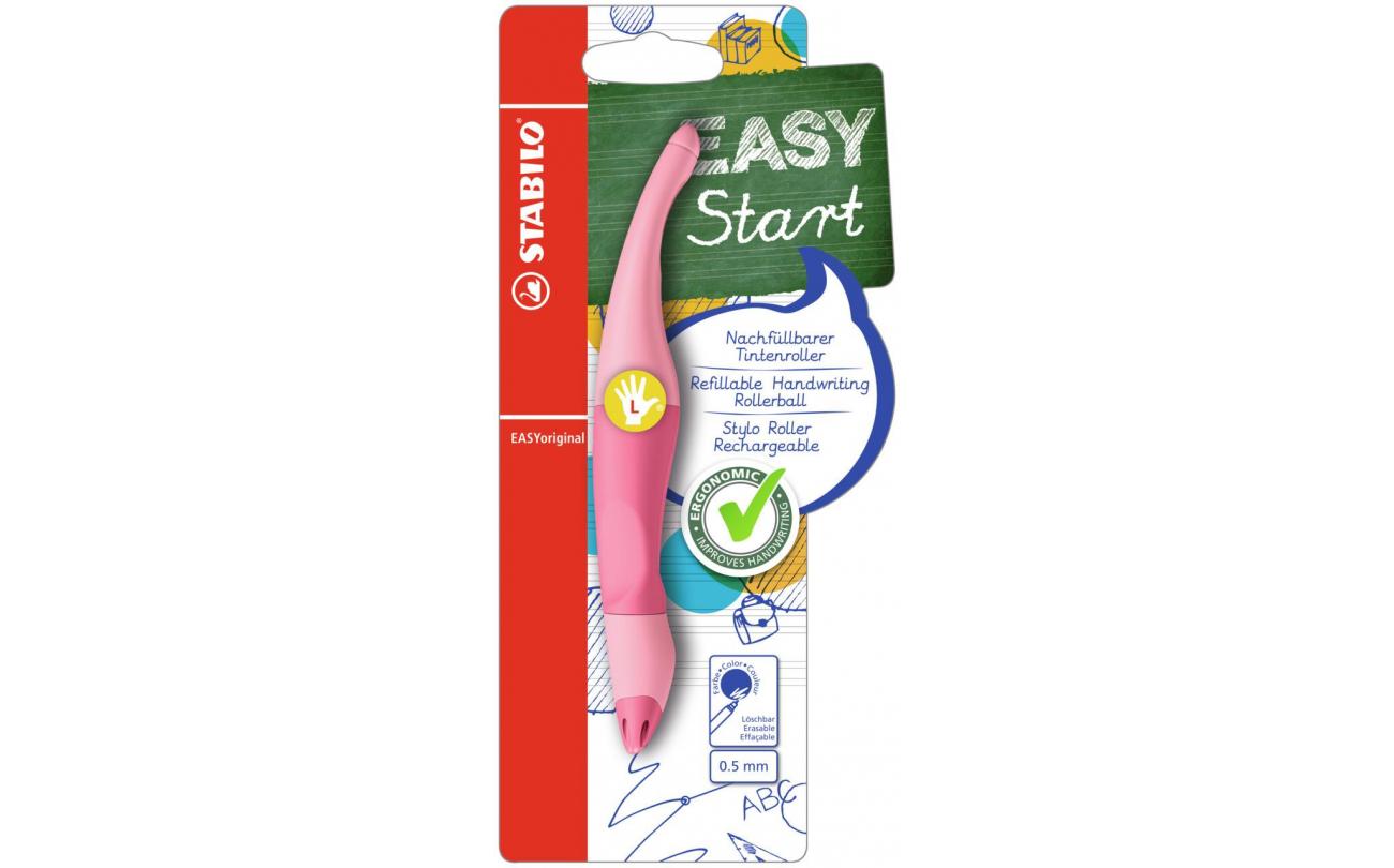 Stabilo EASYoriginal Start Tintenroller für Linkshänder, Pastell pink - Bild 1