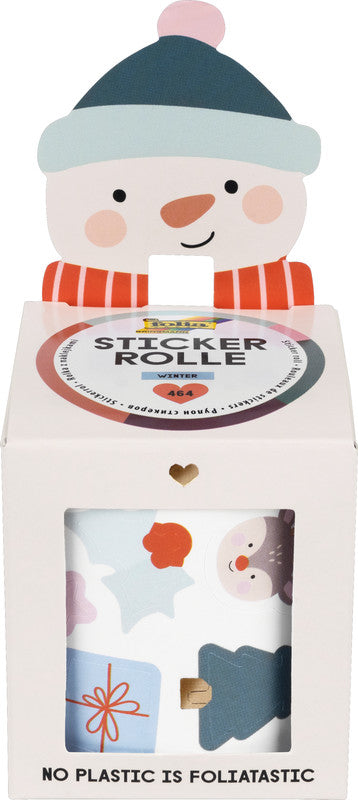 Stickerrolle Winter - Bild 1