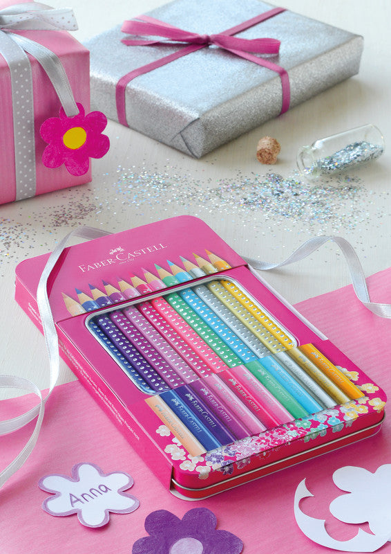FABER CASTELL Colour Grip Sparkle 12er - Bild 5