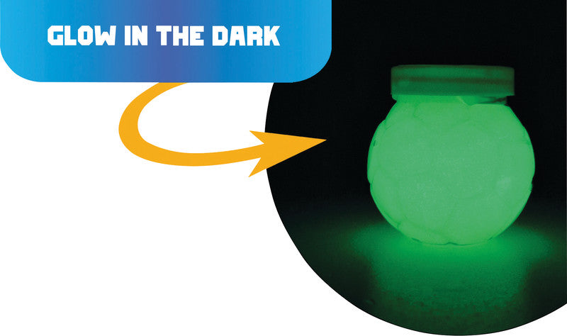 Fussball Slime Glow in the dark - Bild 3