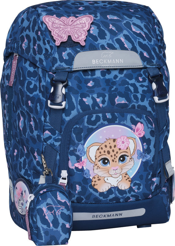 Beckmann Schulrucksack Classic 6-teiliges Set Cheeta - Bild 2