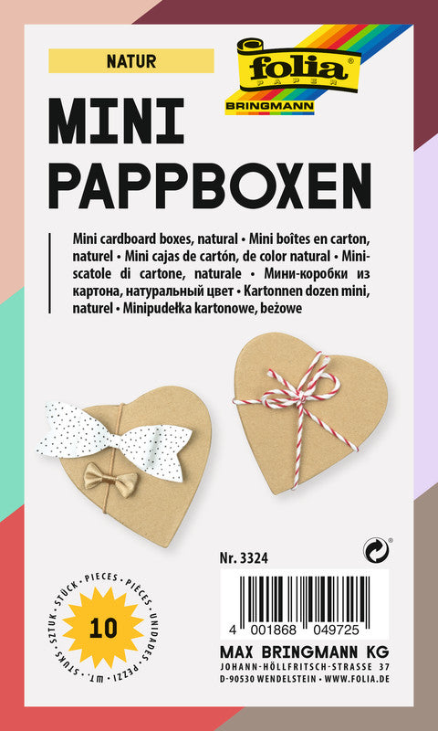 Mini - Kartonboxen Herz - Bild 4