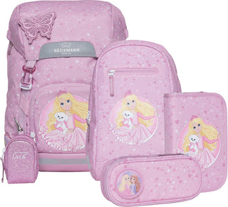 Beckmann Schulrucksack Classic 6-teiliges Set Rosie