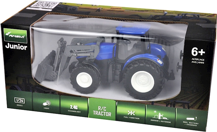 Traktor mit Räum-Schiebeschild ferngesteuert - Bild 3