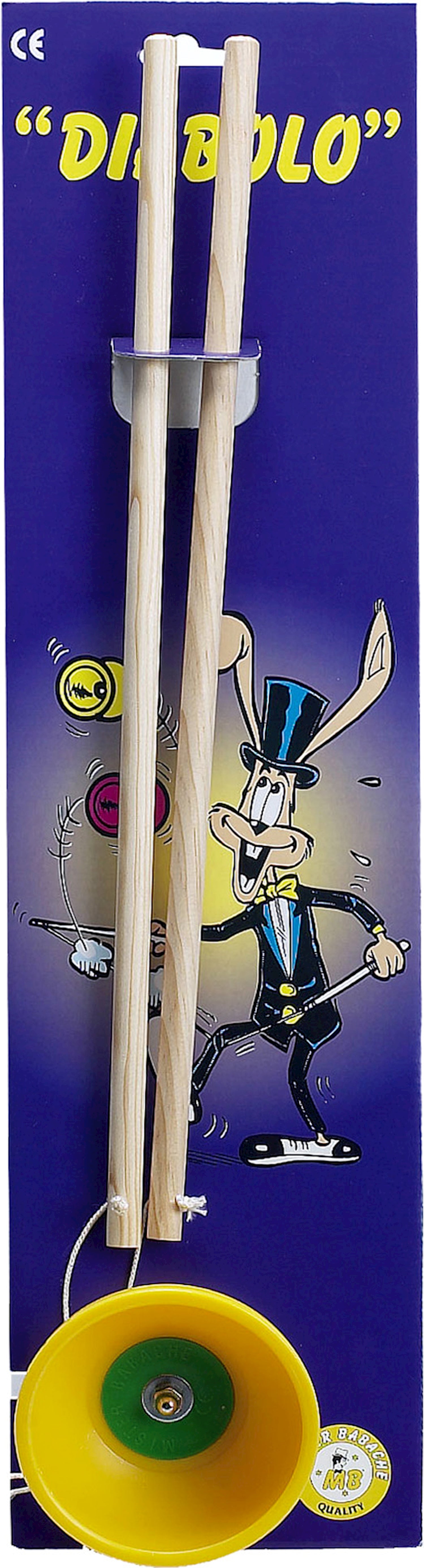 Diabolo Set Millenium lang,Stäbe lang, Diabolo 115 mm, ø 102 mm - Bild 1