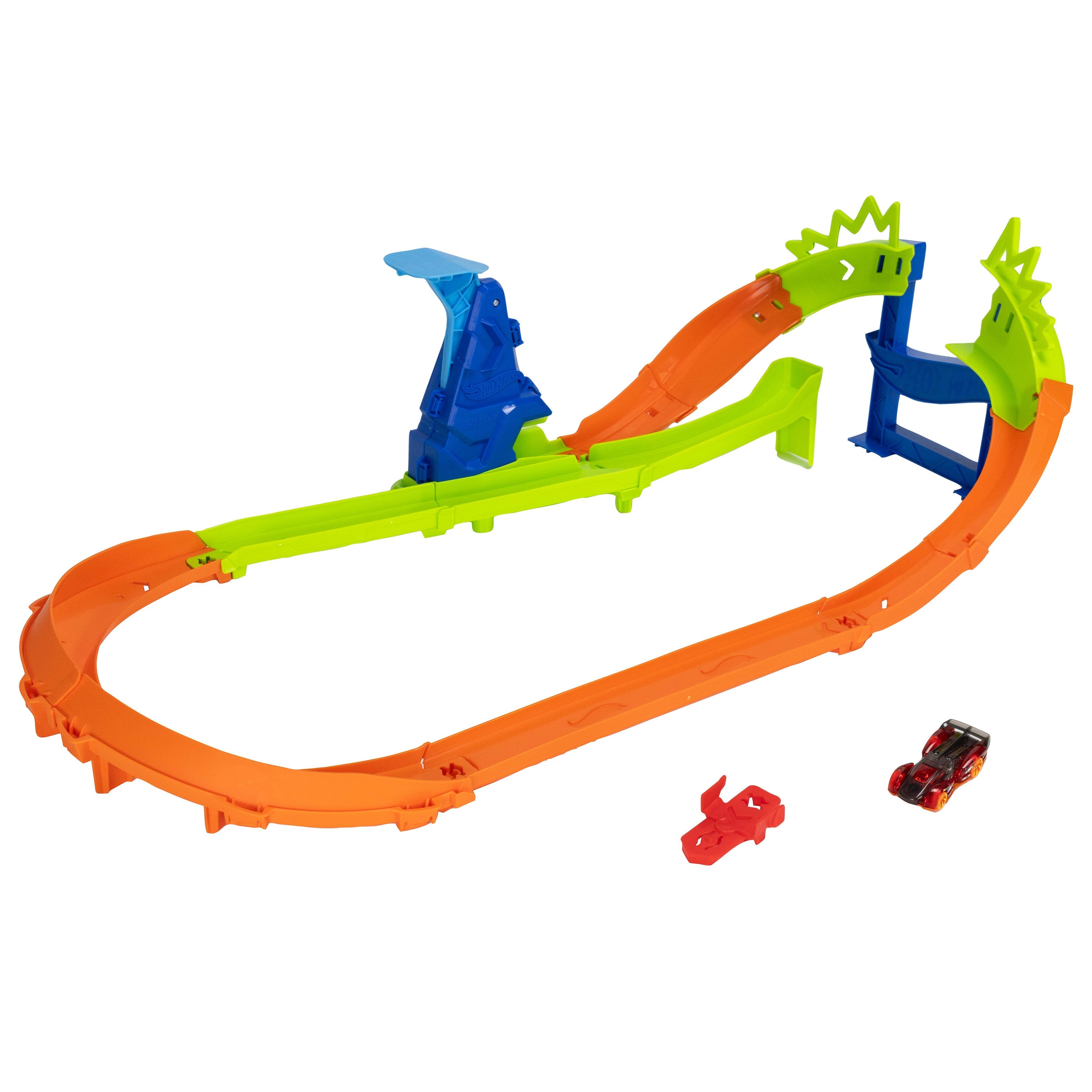 Hot Wheels Stunt Tracks Jump Circuit Speedway - Bild 2