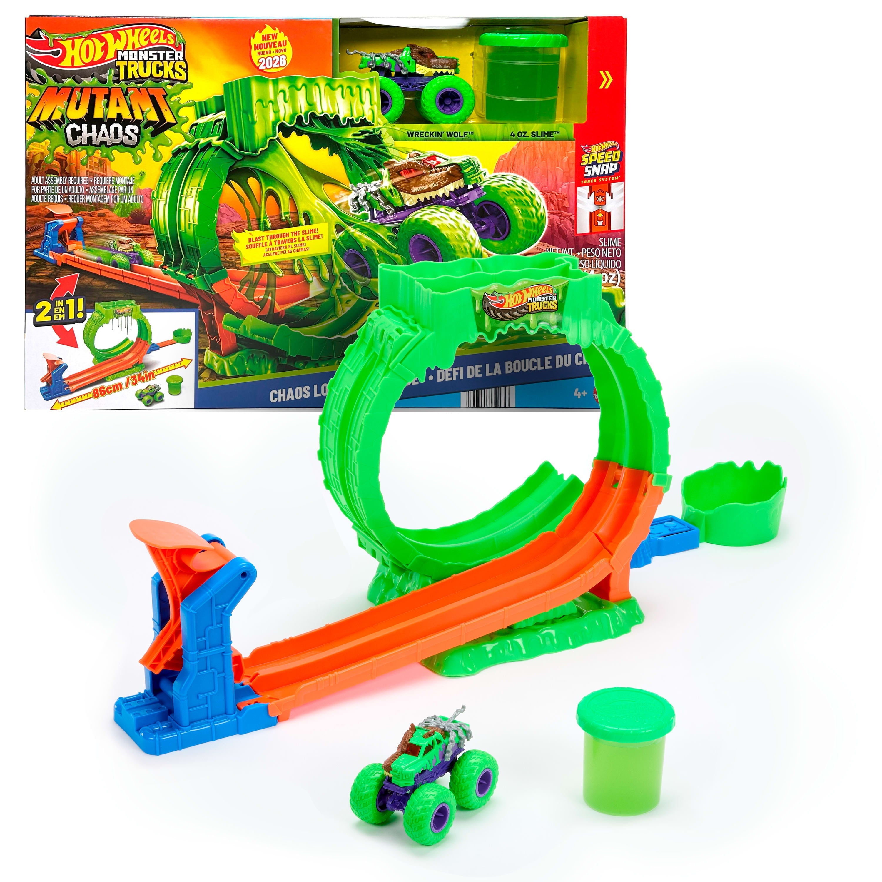 Hot Wheels Monster Trucks Mutant Chaos Looping-Challenge - Bild 2