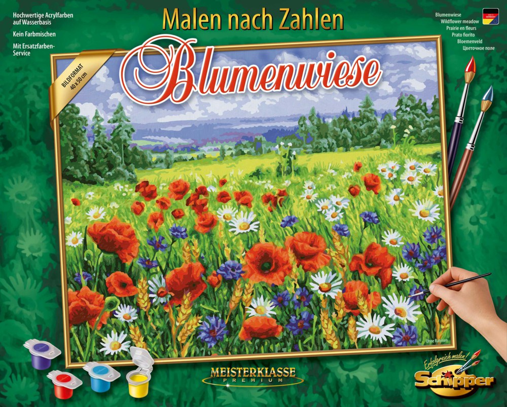 Schipper Blumenwiese 40x50cm - Bild 1
