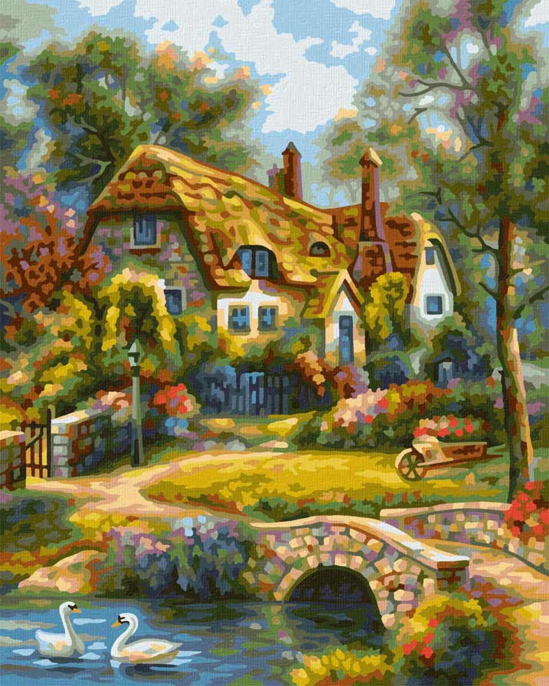 Schipper Old English Cottage 24x30cm - Bild 1