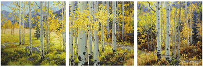 Schipper Goldener Oktober Triptochon 3x je 40x40cm