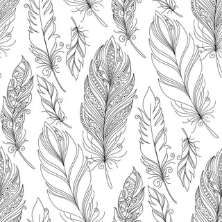 Servietten Bohemian Feathers 33x33 cm