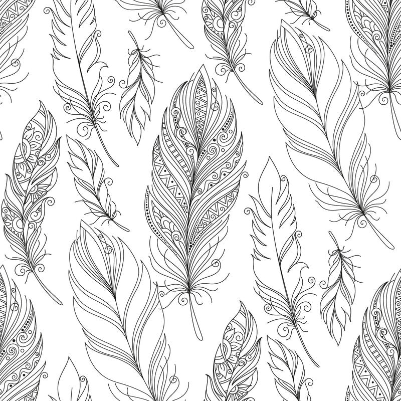 Servietten Bohemian Feathers 33x33 cm - Bild 1