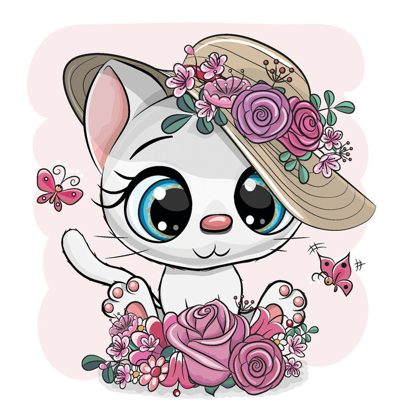 Servietten Cartoon Kitten 33x33 cm - Bild 1