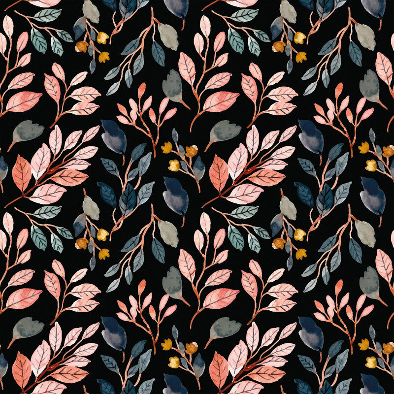 Servietten Dark Floral 33x33 cm - Bild 1