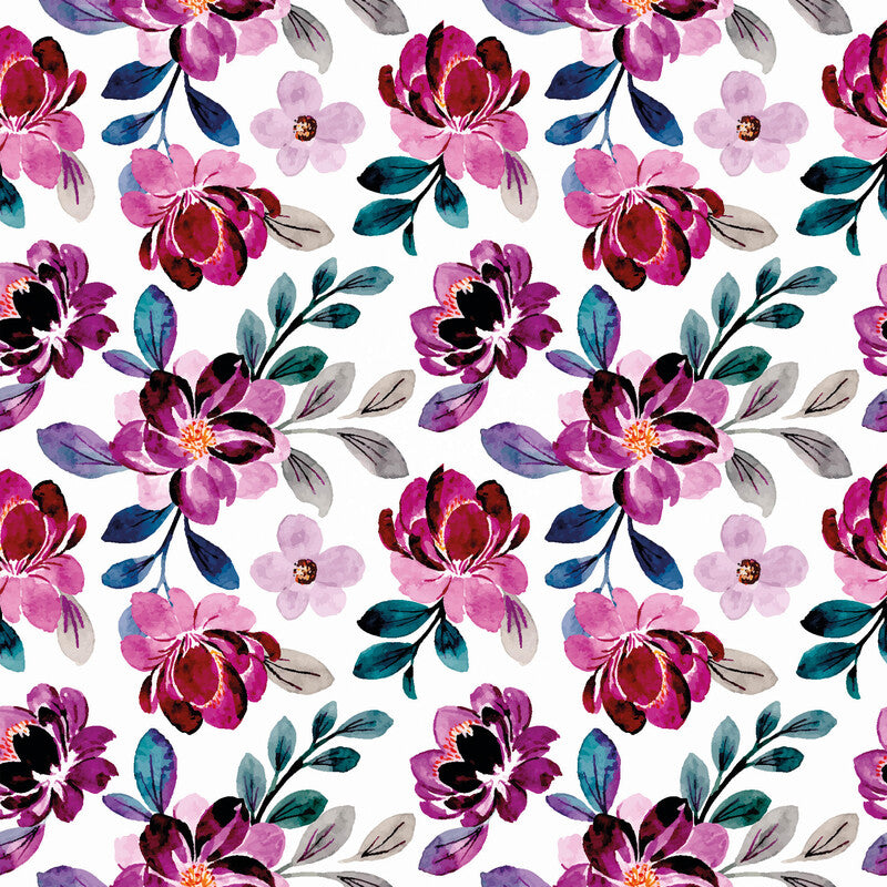 Servietten Lilac Floral 33x33 cm - Bild 1