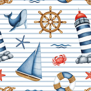 Servietten Ahoi 33x33 cm