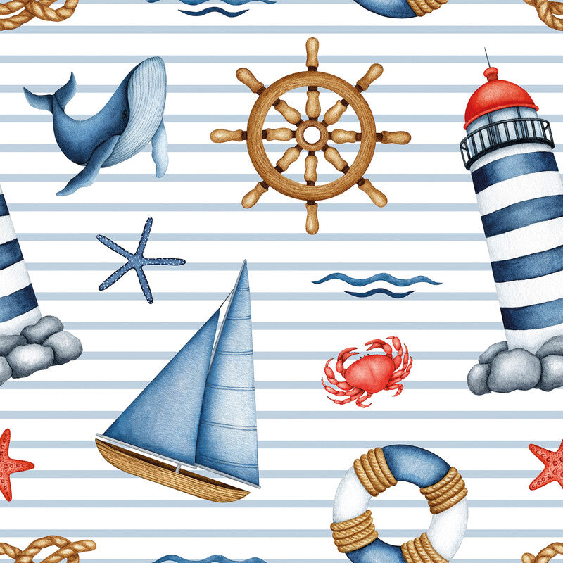 Servietten Ahoi 33x33 cm - Bild 1