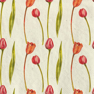 Servietten Dreamy Tulips 24x24 cm
