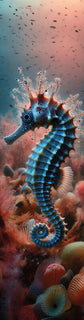 Lesezeichen Seahorse 3D