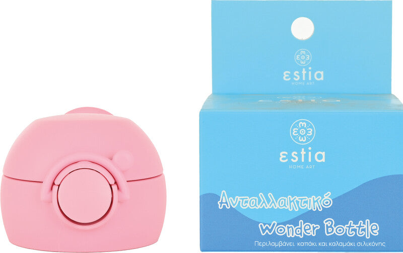 ESTIA Trinkflasche Kids Ersatzdeckel rosa - Bild 4