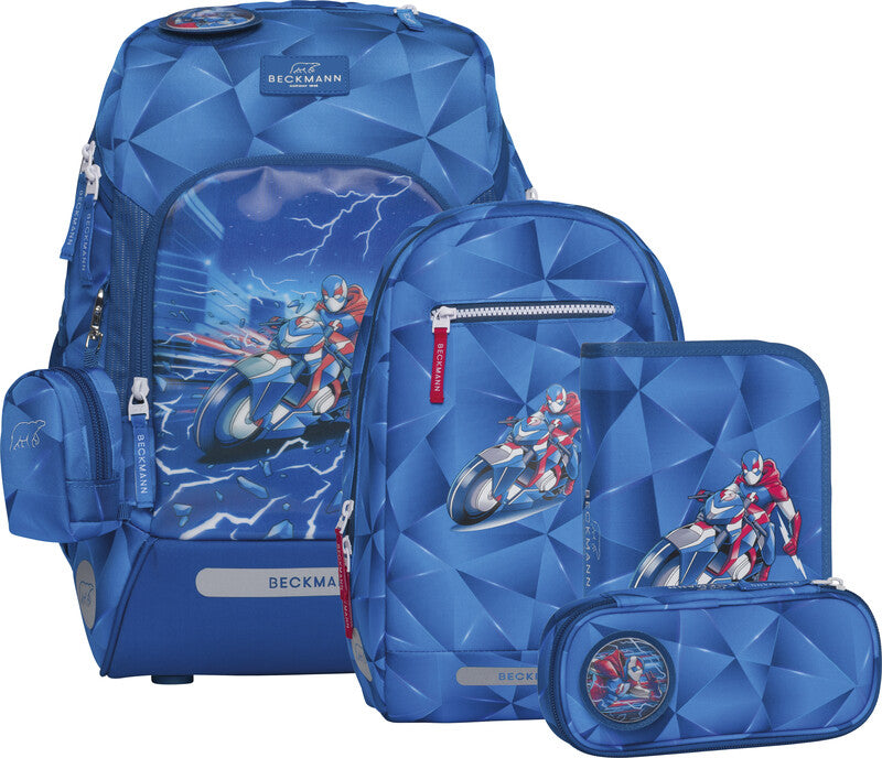 Beckmann Rucksack-Set Air FLX Blue lightning