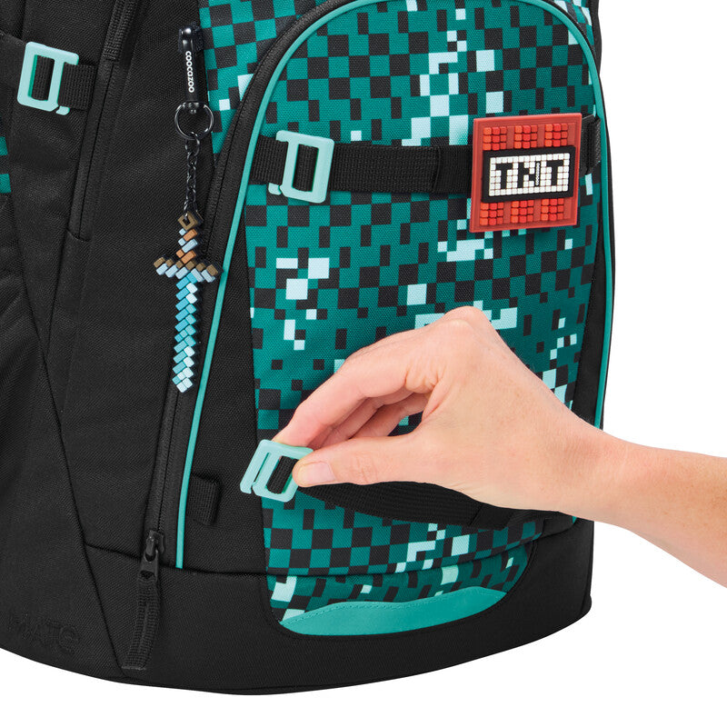 coocazoo Schulrucksack MATE Pixel Blox - Bild 5