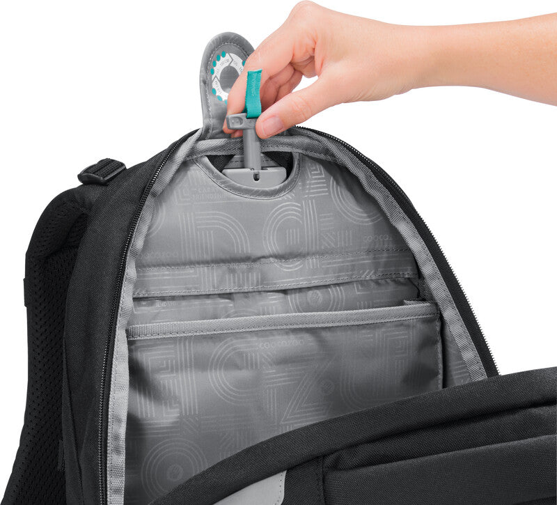Coocazoo Rucksack Porter Black Coral - Bild 8