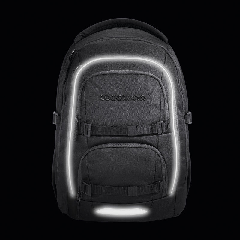 Coocazoo Rucksack Porter Black Coral - Bild 9