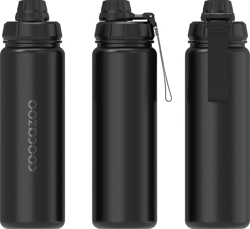 Coocazoo Trinkflasche Edelstahl Black - Bild 2