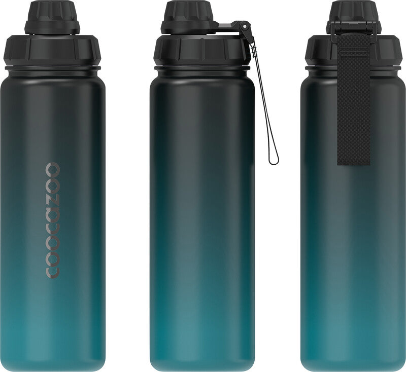 Coocazoo Trinkflasche Edelstahl Gradient Teal - Bild 2
