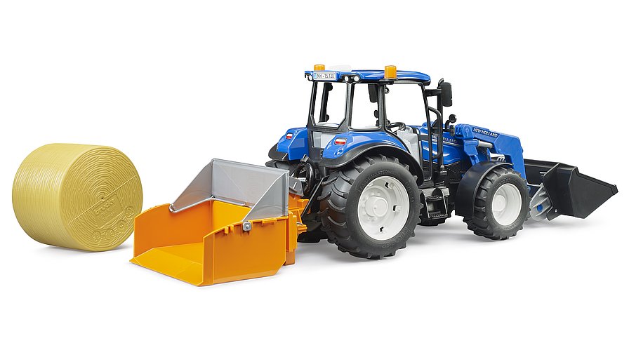 Bruder 02187 New Holland T5.120 mit Frontlader - Bild 2