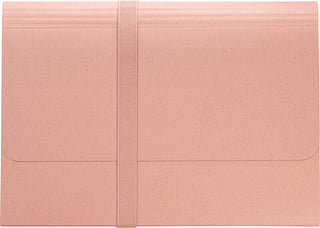 KOLMA® Fächermappe Wheat Straw rosa