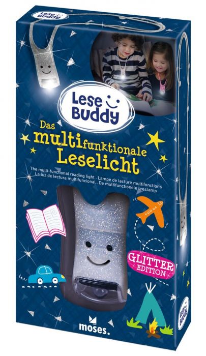Lese Buddy Glitzer Silber - Bild 1