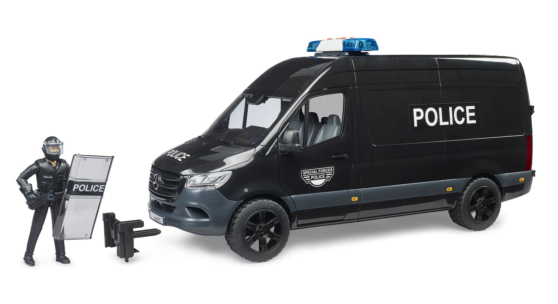 Bruder 02685 MB Sprinter Police Special Forces mit Einsatzkraft - Bild 4