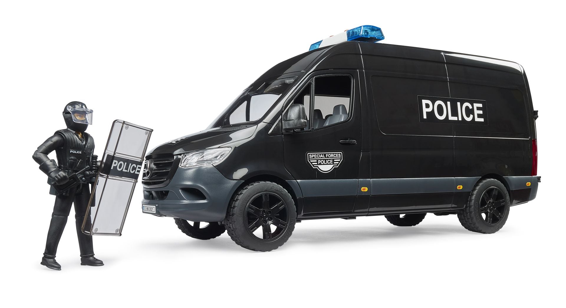 Bruder 02685 MB Sprinter Police Special Forces mit Einsatzkraft - Bild 1