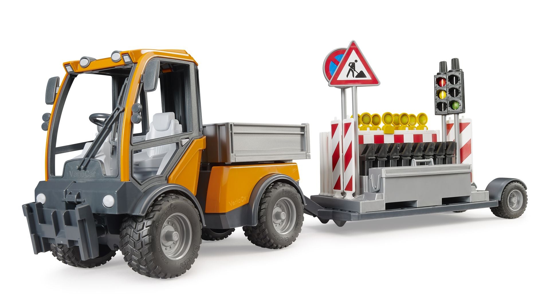 Bruder 02693 VarioCar Strassensicherung mit Anhänger und Verkehrssicherungsset - Bild 2